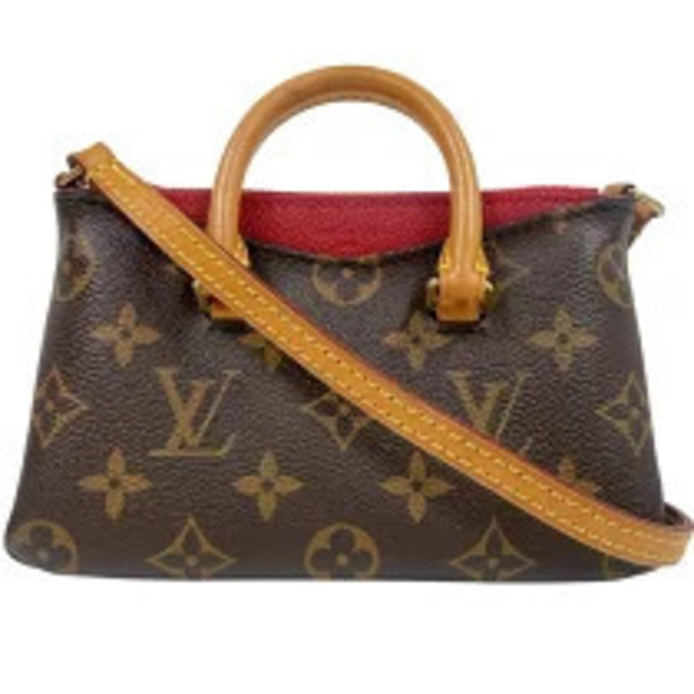 Louis Vuitton Pallas Brown Monogram Shoulder Bag
